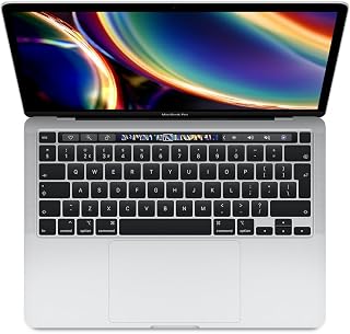 2020 Apple MacBook Pro with 2.3GHz Intel Core i7 (13-inch, 32GB RAM, 512GB SSD) (QWERTY English) Silver (Refurbished) - Image 1