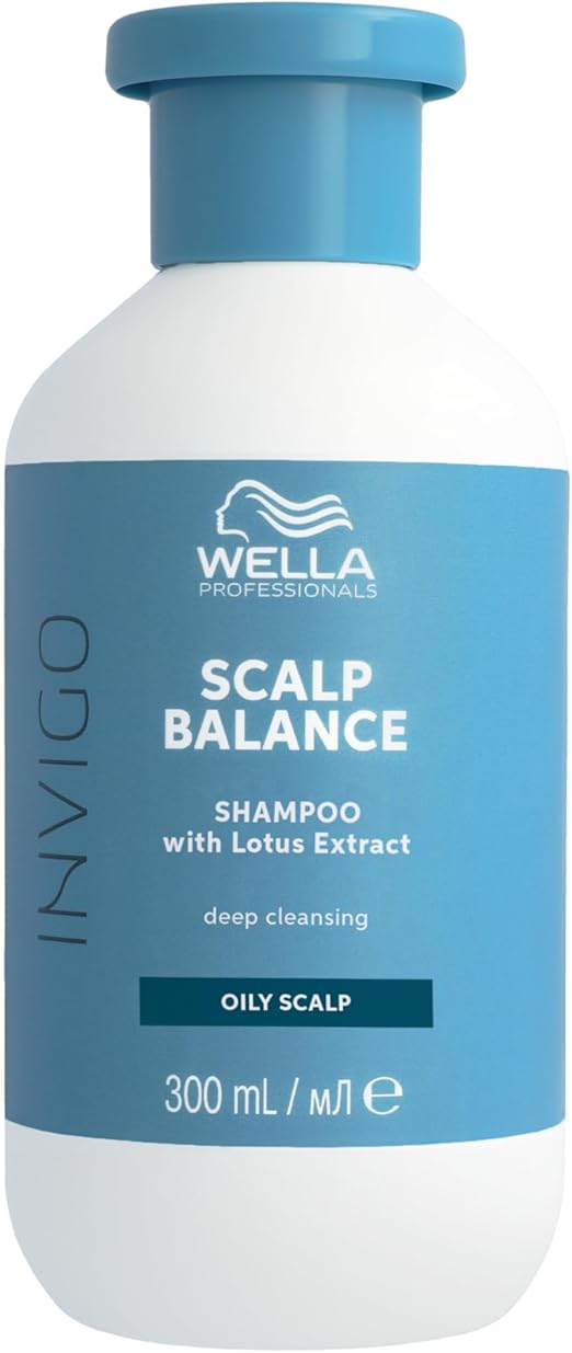 Wella Professionals INVIGO SCALP BALANCE Shampoing purifiant – Soin purifiant en profondeur pour éliminer les résidus de produits - Image 1