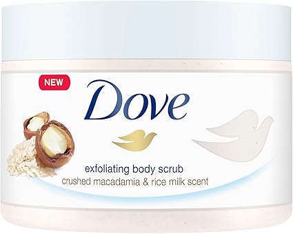 Dove Macadamia Body Scrub - Image 1