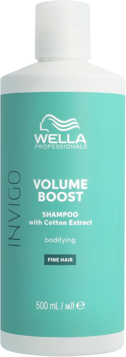 Wella Professionals INVIGO VOLUME BOOST Shampoing volumateur – avec complexe Volume Boost, pour cheveux normaux à fins - Image 1