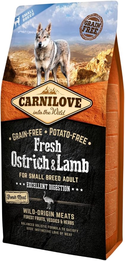 Carnilove Carnilove Canine Adult Small Fresh Avestruz Tailpiece 6 kg 6000 g - Image 1