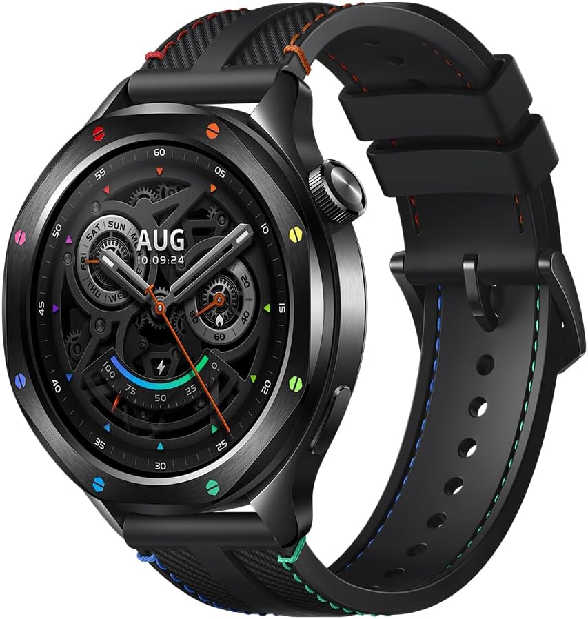 XIAOMI Watch S4 - Montre Connectée, Suivi du Sport, Ecran AMOLED 36mm, jusqu'à 15 Jours d'autonomie, appels Bluetooth, +150 Modes de Sport,GPS Double Bande, NFC,Androi & iOS, Multicolore - Image 1