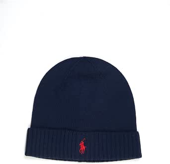 BEANIE HUNTER NAVY RALPH LAUREN, Blue, One Size - Image 1