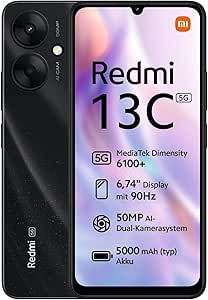 Xiaomi Redmi 13C 4GB RAM 128GB ROM 5G Black - Image 1