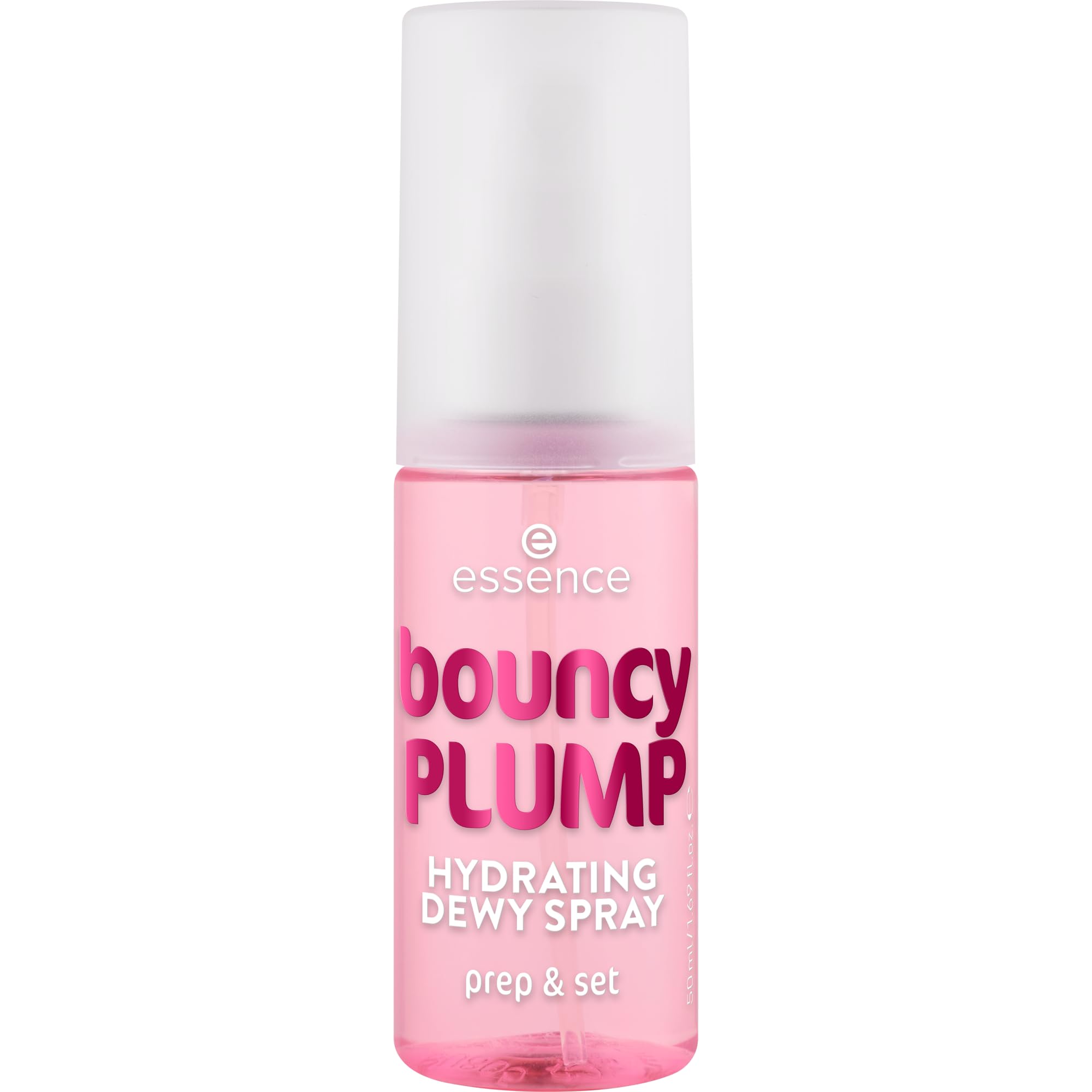 essence bouncy PLUMP HYDRATING DEWY SPRAY 10, Watermelon Fruity Setting Spray, Moisturizing, Radiant Finish, Ultra-Fine Mist, 50 ml - Image 1