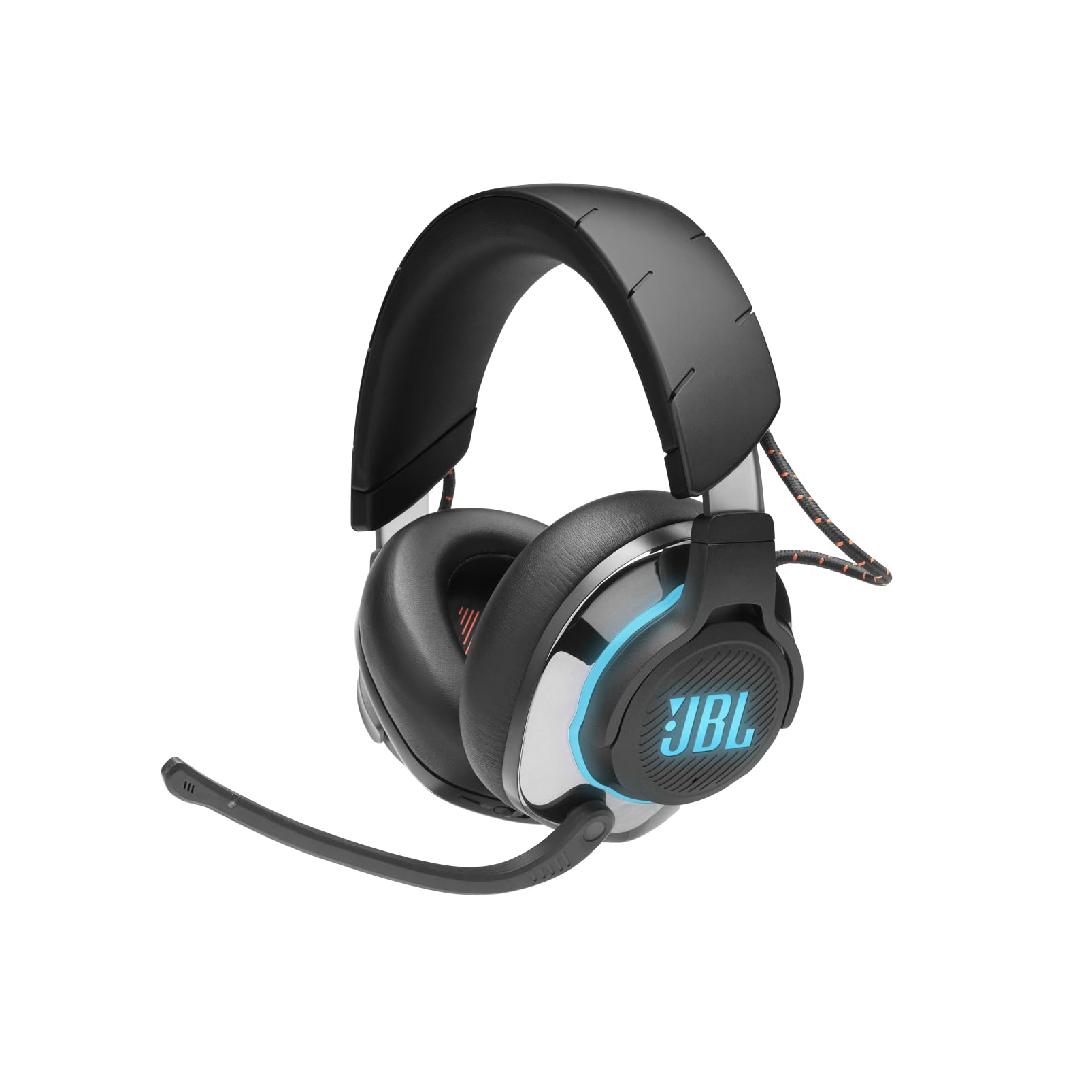JBL Quantum 810 Over-Ear Headphones for Gaming, Streaming, Conferencing, Wireless, with 30 Hour Battery Life and Voice-Focus Boom Microphone - Black - Image 1