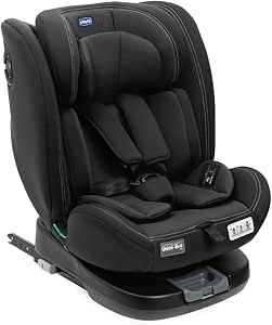 Chicco UnicoEvoI-Size Car Seat, 0-36 kg, ECE R129/03 Approved, Isofix 360° Swivel and Tilt, Group 0+/1/2/3 0-12 Years, Black - Image 1