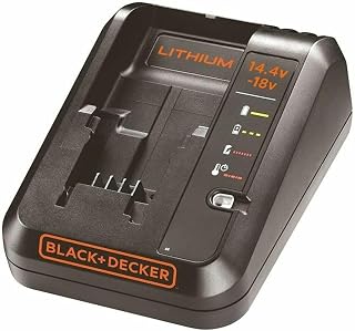 BDC1A-QW Fast Charger 1 Ah for Batteries 14.4 V - 18 V, Orange Without Battery - Image 1