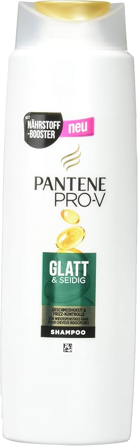 Pantene Pro-V Glatt & Seidig Non-Professional Shampoo for Women 300ml - Image 1