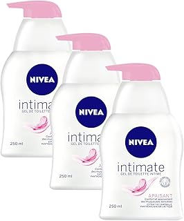 Nivea Gel de toilette intime apaisant, Aloé vera & acide lactique - Le flacon de 250ml (Lot de 3) - Image 1