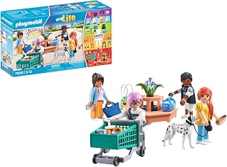 71541 MyFigures Shopping – Includes four characters that are compatible with all parts of the Surprise Pouch Figures – MyLife – Ages 5 and Above - Image 1