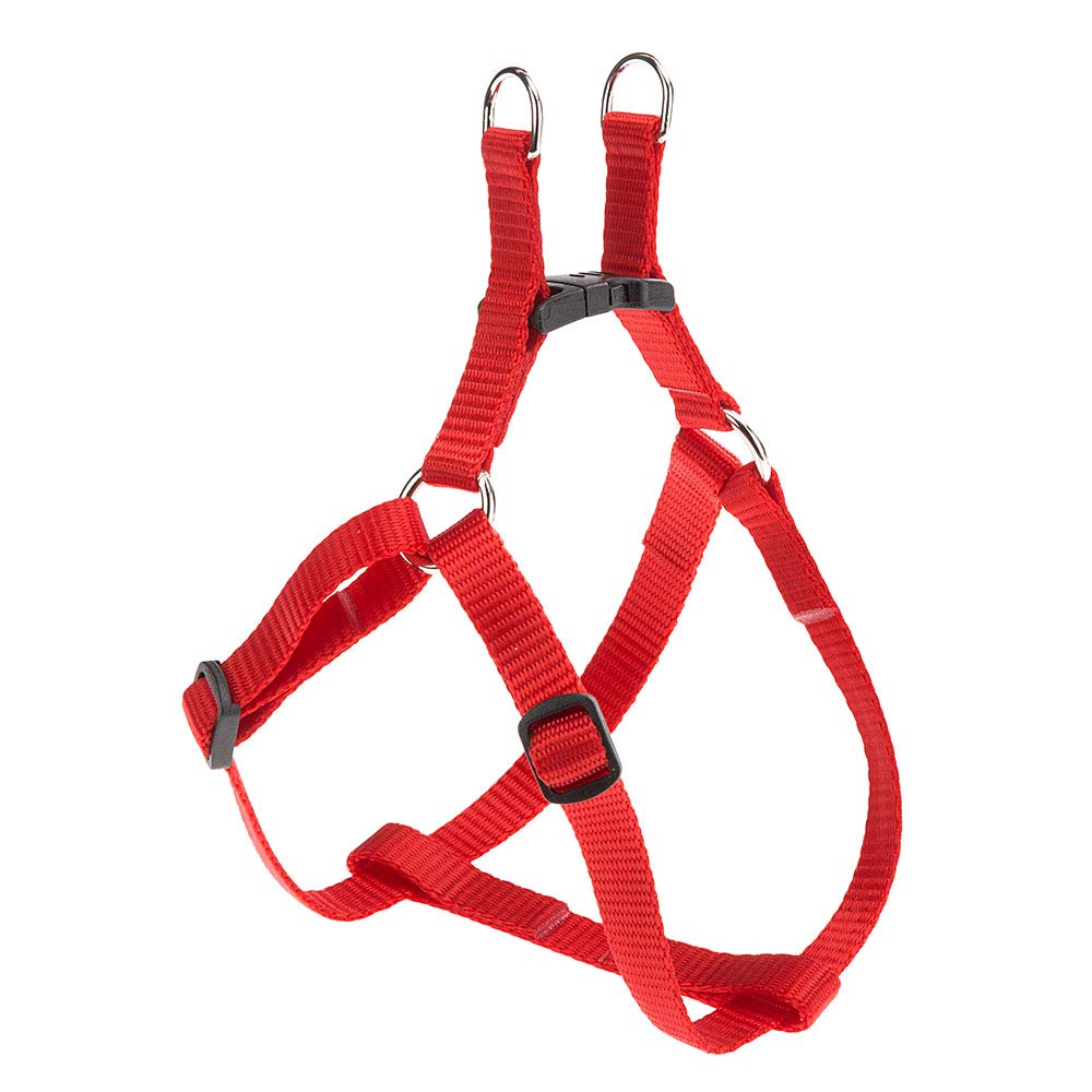 Ferplast Easy XS Small Dog Harness for Cats Adjustable Easy to Wear 33-46 cm Red - Image 1
