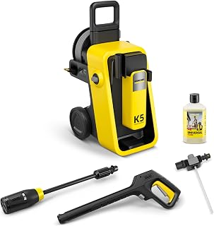 Kärcher K 5 Comfort Premium Pressure Washer, Pressure: 145 Bar, Flow Rate: 500 L/h, Surface: 40 m²/h, Extra Flexible High Pressure Hose, Hose Reel, 4-in-1 Multi Jet - Image 1