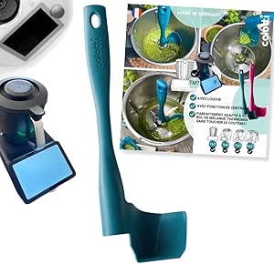 Rotating spatula for Thermomix® TM5®, TM6®, TM7® and TM31® - made in Germany - for retrieving, removing and separating food into portions… - Image 1