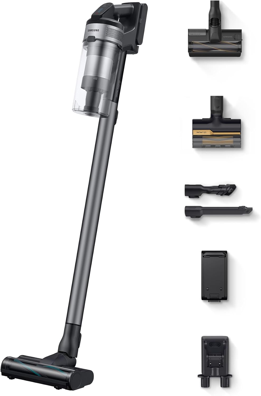 Samsung Cable Jet 75E VS20B75AGR5/WA Aspirateur pour Animaux de Compagnie avec Brosse 200 W - Image 1