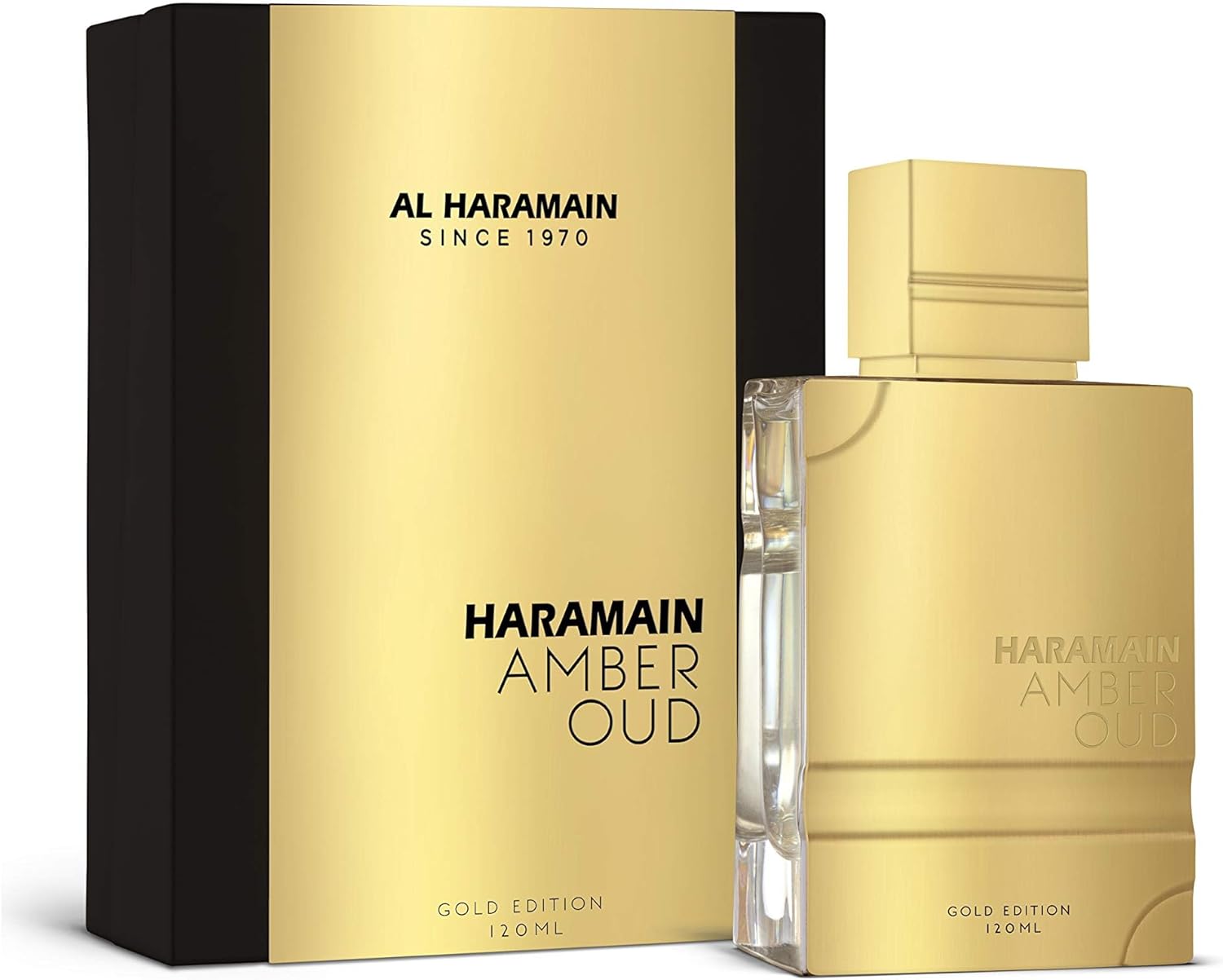 Al Haramain Perfumes Amber Oud For Unisex 4 oz EDP Spray (Gold Edition) - Image 1
