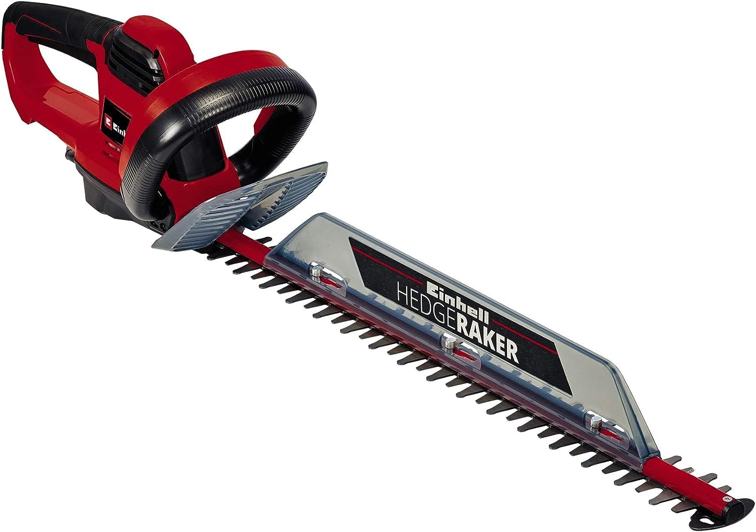 Einhell Electric Hedge Trimmer GC-EH 6055/1, Black/Red, 600 W - Cut 55 cm - Image 1