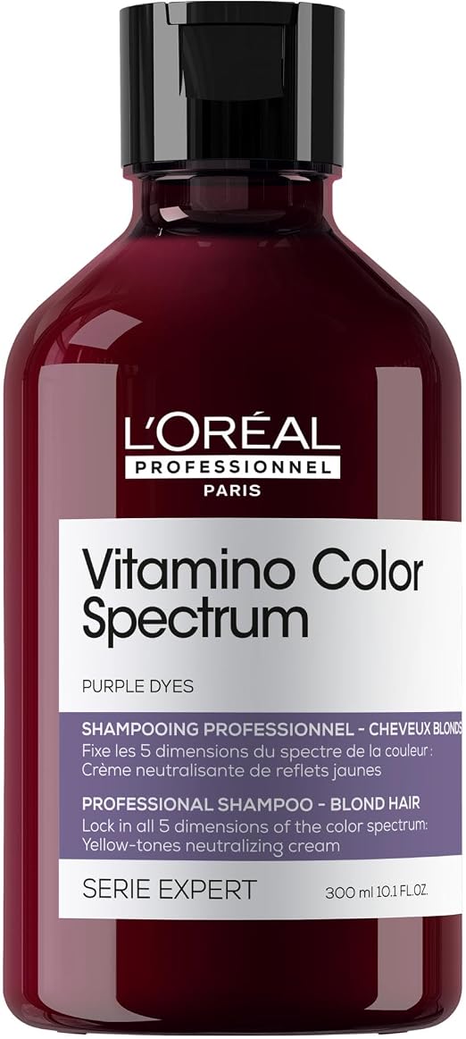 L'OREAL PROFESSIONNEL - Pour Cheveux Blonds - Vitamino Color Spectrum - Anti Reflets Jaunes - Cheveux Hydratés, Doux & Brillants - Image 1