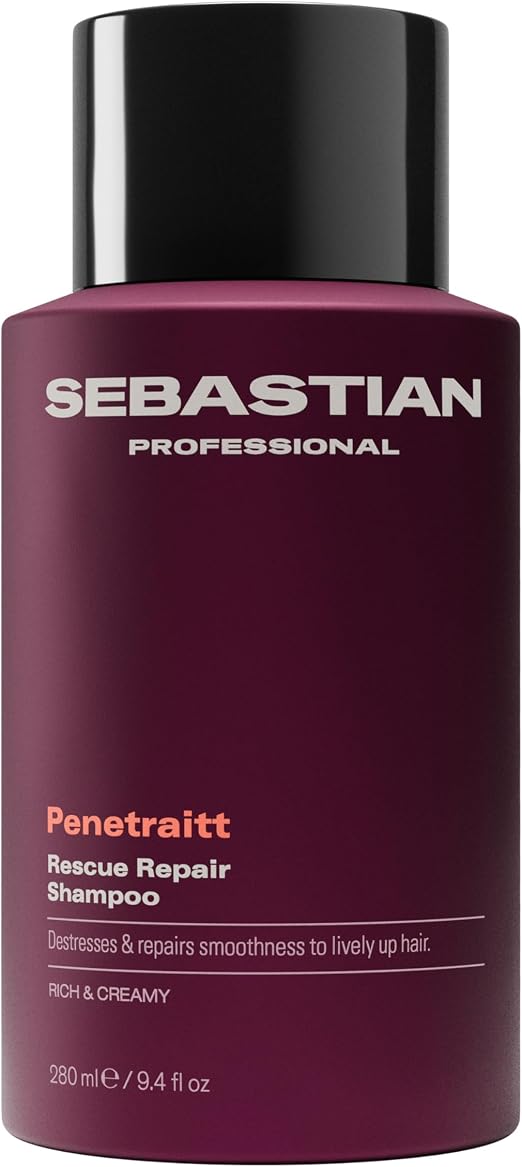 Sebastian Professional Penetraitt - Professional Repair Shampoo for Damaged or Coloured Hair, Strengthens and Protects Hair Fiber - Image 1