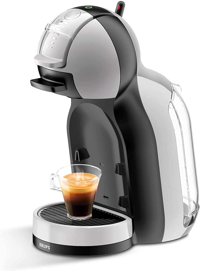 Krups Nescafe Dolce Gusto Mini Me Play and Select Automatic Coffee Machine, 0.8 L, Grey/Black - KP123B40 - Image 1