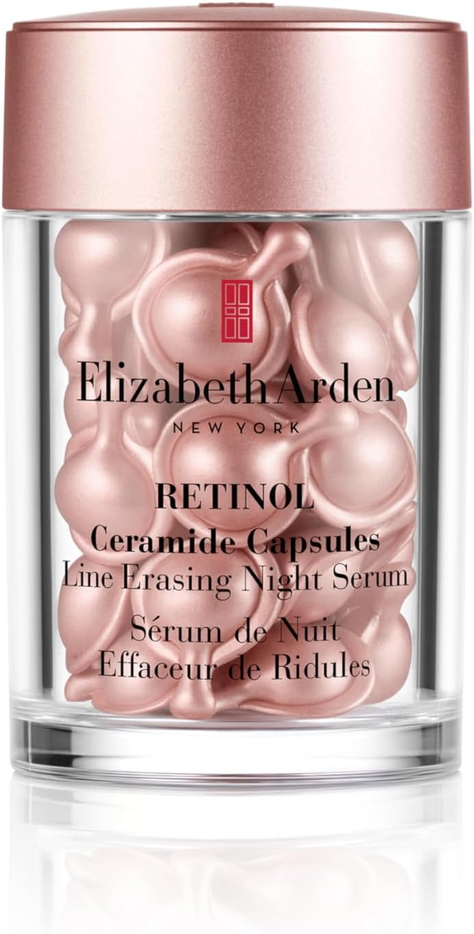Elizabeth Arden - Retinol Ceramides Capsules - Night Serum for Women - Face Serum - Anti-wrinkle and anti-aging Facial Care - Smoothing and Refining - Pure, Powerful and Accurate - Image 1