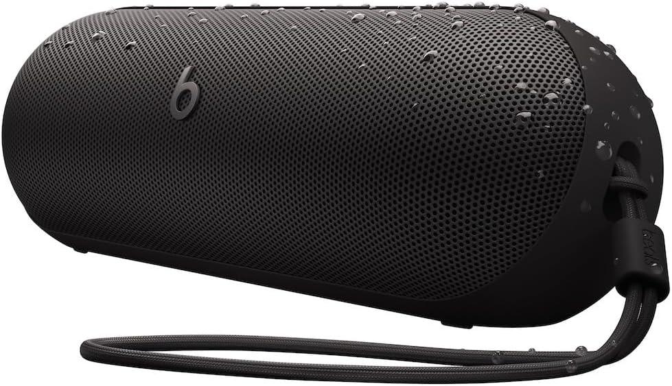 Beats Pill – Enceinte sans Fil Bluetooth et Recharge Mobile Via USB-C – Jusqu'à 24 Heures d'autonomie, résistance à l'eau (IP67), compatibilité Apple et Android, Microphone intégré – Noir Mat - Image 1