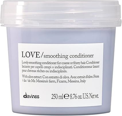 Davines LOVE Smoothing Conditioner - smoothing conditioner for curly or unruly hair 250ml - New Formula 2022 - Image 1