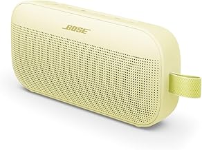 Bose SoundLink Flex (2e génération) Enceinte Bluetooth, Enceinte d’extérieur Portable avec Son Haute fidélité, 12 h d’autonomie, Enceinte résistante étanche à l’Eau et à la poussière, Jaune Citron - Image 1