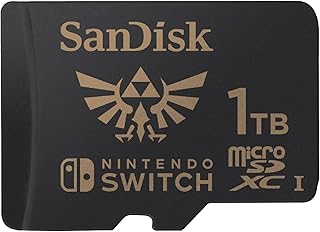 microSDXC for Nintendo Switch, Legend of Zelda 1TB (UHS-I Card, up to 100MB/s, Licensed Nintendo, Class 10, U3) - Image 1