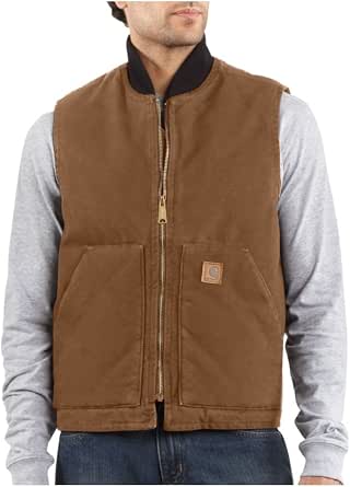 Carhartt Arctic Quilt Lined Sandstone Vest - Image 1