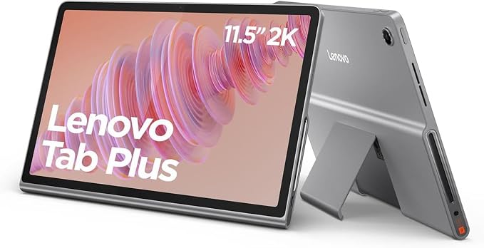 Lenovo Tab Plus Tablet | 11.5" 2K Touch Screen | Mediatek Helio G99 | JBL Audio System with 8 Speakers | 8GB RAM | 256GB SSD | Android 13 | Grey - Image 1