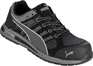 Elevate Knit Black Low PUMA PU643160-43, Unisex Athletics Shoes, Nero Grigio, 9 UK Unisex - Image 1