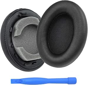 MMOBIEL Ear Pads Replacement for Sony WH-1000XM3 Headphone - Protein PU Ear Pad Cushions - Earpads Replacement for Sony WH-1000XM3 – Black - Image 1