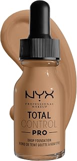 NYX PROFESSIONAL MAKEUP Total Control Pro Drop Fond de teint couvrable pour la peau Caramel - Image 1