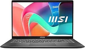 Modern 15 F13MG-003FR: Intel Core i3 1315U - 16GB LPDDR4 - SSD 512GB - Intel Iris XE Graphics - 15.6" Full HD - Windows 11 Home - Backlit Azerty Keyboard