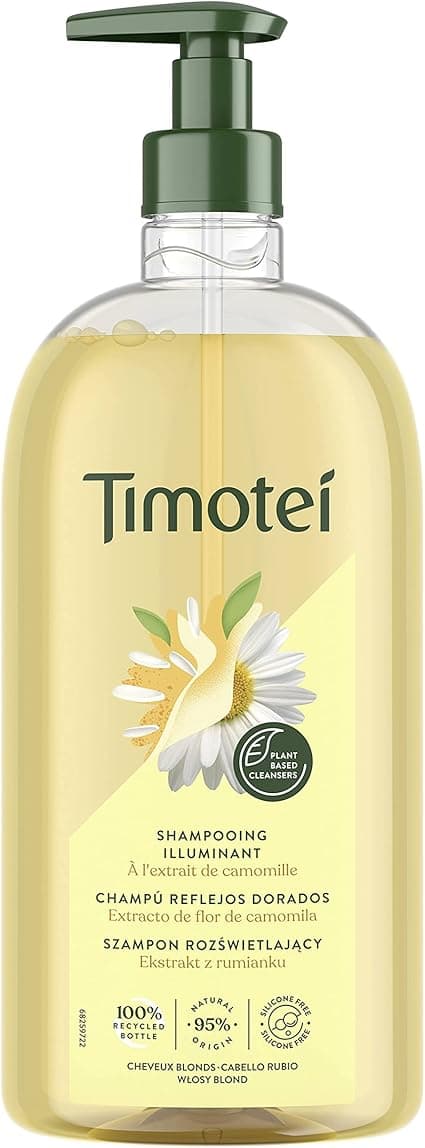TIMOTEI Chamomile Golden Reflections Shampoo 750ml - Pack of 6