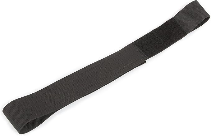 Julius K9 Neoprene Front Strap Protector for Julius-K9 Harness, Black, 3-4 - Image 1