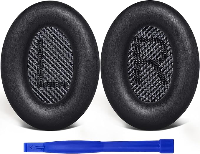 SoloWIT Ear Pads for Bose QuietComfort 35 (QC35) and Quiet Comfort 35 II (QC35 II) Supra-Ear Headphones - Image 1