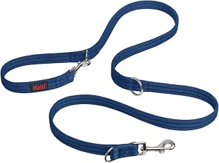 Training Leash - 7 Functions Designed to Help You Train and Walk Your Dog, Double Ended Dog Training Leash for Dogs and Puppies (Large, Cobalt Blue, 2m) - Image 1