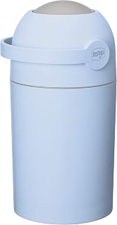 Nappy Bucket with Odour Control System (Can be Used with Traditional Bags) - Baby Blue - Image 1