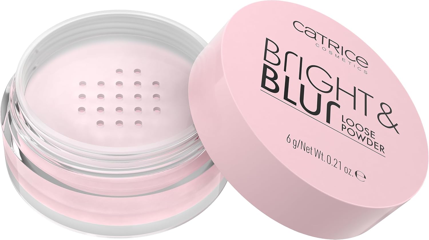 Catrice Cosmetics Bright et Blur Loose Powder poudre libre, éclaircissant, effet voilé, naturel (4.8g) - Image 1
