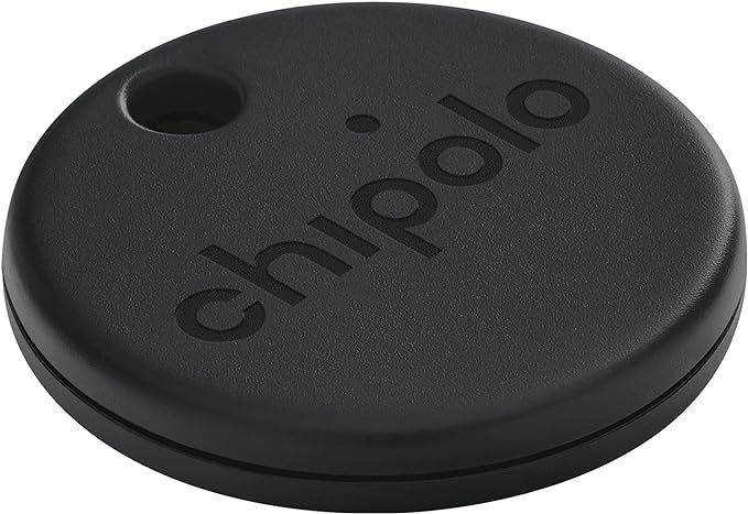 Chipolo One Spot - Works with Apple Find My Network - Object Finder with Key Ring Hole (Almost Black) - Image 1