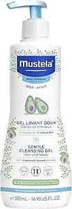 Mustela Gentle Cleansing Gel Pump Bottle 500 ml
