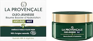 Oleo-Jeunesse Certified Organic Anti-Ageing Hydration Booster Balm - Omega Green Olive Oil - All Skin Types - Proven Effectiveness - 50 ml - Image 1