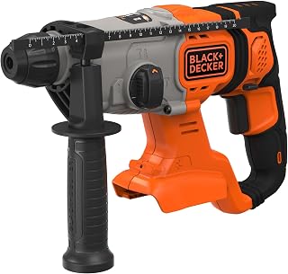 BCD900B-XJ SDS-Plus 18V Cordless Hammer Drill 1.2J Striking Power 3 Modes Includes 6mm Concrete Drill Bit and Storage Box - Image 1