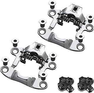 Venzo Clips d'orteils de vélo Cage d'exercices d'intérieur pour pédales de vélo – Compatible avec Les pédales de vélo Peloton et convertissent Les pédales Delta en Sangles à Clip d'orteil – Roulez - Image 1