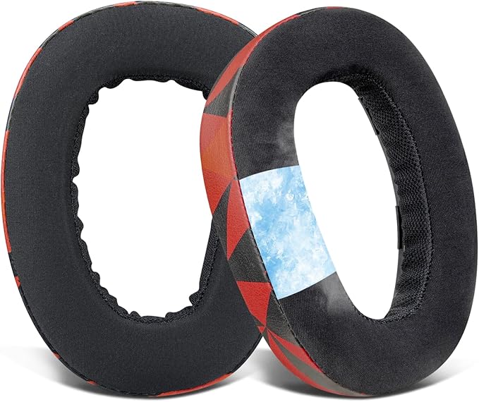 SOULWIT Cooling Gel Foam Cushion Pads for Sennheiser GSP500, GSP550, GSP600, GSP 670, EPOS H6 Pro, GSP601, GSP602 Gaming Headphones, with Sound Insulation Memory Foam - Image 1