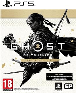 Sony, Ghost of Tsushima Director's Cut PS5, Jeu de Rôle (RPG), Version Physique avec CD, En Français, 1 joueur, PEGI 18, pour PlayStation 5 et PlayStation 5 PRO - Image 1