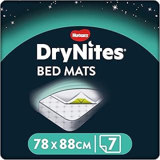 Huggies DryNites Lot de 7 tapis de lit jetables