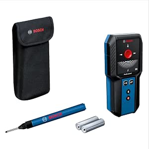Bosch Professional GMS 120-27 wall scanner (max. detection depth non-magnetic metal/magnetic metal/live cable/wood: 120/100/50/30 mm, 2 AA batteries, marker pen, bag) - Image 1